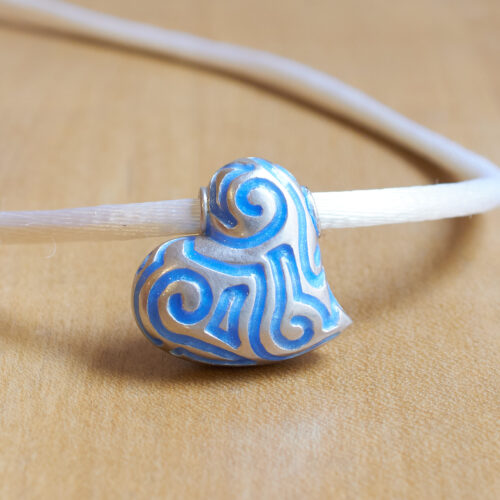 Anhänger Emaille-Herz Schmuckatelier Egger