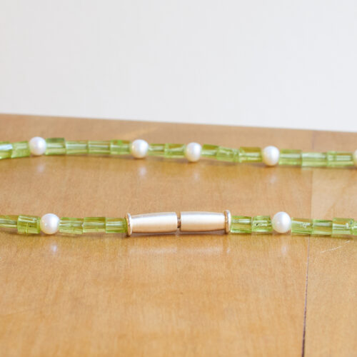 Peridot-Kette schmuckatelier Egger
