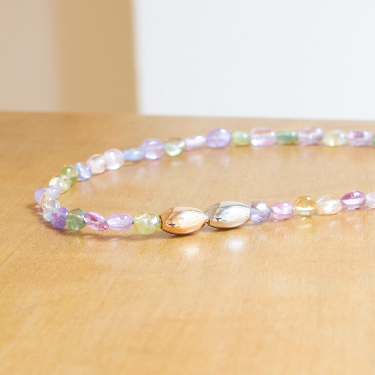 Saphir-Kette Schmuclatelier Egger